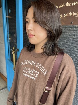 ヘアアンドビューティー クローバー(Hair&Beauty Clover) 透明感カラー/アッシュブラック