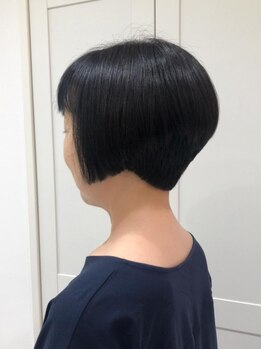 サクシードの写真/大人の日本髪ができるサロン◎トリートメント成分配合のグレイカラーでナチュラルな色合いと艶感をお届け。