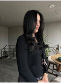 大人海外ロングレイヤースタイル:Mao Shibasaki