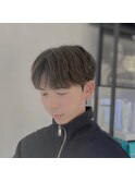 ソンガン風ダウンパーマショートスタイル