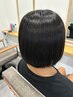 カット+縮毛矯正+トリートメント