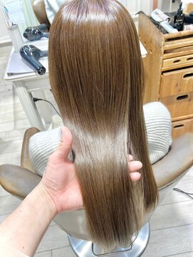 ネオリーブシェリエ 浅草店(Neolive cherie) 艶カラー　ベージュ　水素カラー【浅草/韓国/美髪】