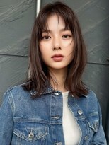 似合わせ小顔レイヤーミディ_銀座/髪質改善