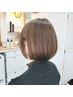 《未来に綺麗な髪を残す！》カット+リタッチカラー+素材美ケア