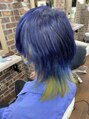スタイルクリエイター 土浦ピアタウン店(Style creator) 特殊デザインカラー!ウルフカットとの相性◎!
