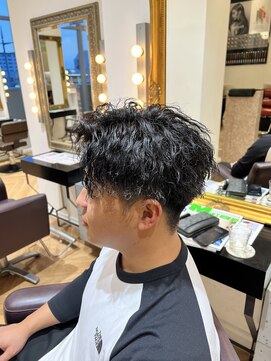 コワファースト  させぼ五番街店(COIFF1RST) ツイスパ×アップバング☆