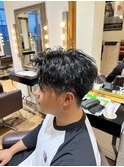 ツイスパ×アップバング☆