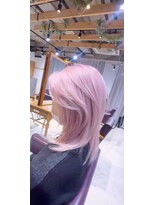 トゥルース 獨協大学前店(Hair&Make TRUTH) 艶感ピンクカラー