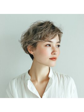 ルシードスタイル アウラ 松戸市五香(LUCIDO STYLE Aura) ショートスタイル【松戸・五香・白髪染め・カラー・髪質改善