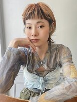 テトラ バイ ネオリーブ 横浜西口店(tetra by neolive)&nbsp;デザインカラー　ウルフカット　レイヤー　横浜　N