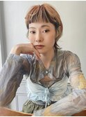 デザインカラー ウルフカット レイヤー 横浜 N