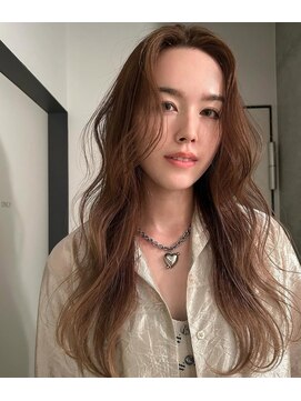 ネスト(NEST) おしゃれパーマレイヤーパーマコテ巻きナチュラルブラウン