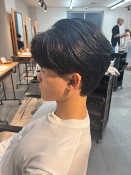 シーフ 千葉(Cyf) メンズ韓国ヘア/センターパート/ニュアンスパーマ/千葉駅/関祐翔