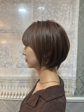 ロンド 銀座(Lond) ●杉浦オリーブグレー/ショート/レイヤー/髪質改善/縮毛矯正16