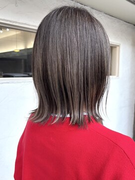 アルファ(alpha) 大人ガーリー/ダークアッシュ/似合わせカット/ミディアムレイヤ