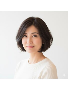 ミル(mille) 大人ボブ 丸み ショートボブ