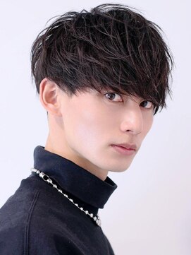 リップス 川崎 アネックス(LIPPS annex) 【ナチュラル無造作】サイドパートソフトツイストマッシュ