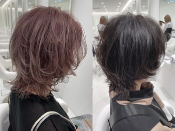 イフ ヘアーサロン(if... hair salon)の写真/【柏駅徒歩5分】くせ毛・うねりが活きる無造作Styleや、まとまりやすいバランス・毛量調節が抜群★