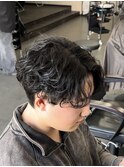 強めシャドウパーマ