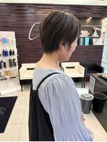 エアー 神戸(AIR)&nbsp;白髪ぼかし/ショート/ブラウン/40代50代60代