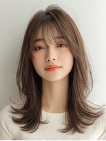 コトンアトリエ 人形町(COTON atelier)&nbsp;ミルクティーブロンド/ダークブルー/デジタルパーマ/人形町