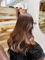 ロルヘアー(Lol.hair)&nbsp;ピンクベージュ×カット