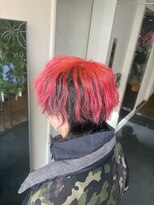 ダブル アンダーバー サロン(W_SALON) 【W_SALON 河原町】アンブレラカラー×ウルフ