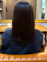 アトリエ ミム 二子玉川店(atelier mim) グレージュ レイヤーカット 髪質改善 ダメージレスカラー
