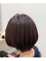 イロヘアミーサ 矢作店(ilo.hair mysa)&nbsp;モーヴアッシュ×丸みショート