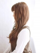 ナル 白山神社参道通り店(nalu)&nbsp;ゆるカールな雰囲気のミックスカールスタイル