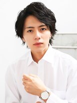 好感度アップ　簡単1分スタイリング　ビジネスマン　スーツ