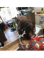 ハウオリ ヘアーワークス(Hauoli hair works)&nbsp;華やか袴アレンジ