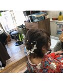 華やか袴アレンジ