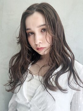 アルバム 銀座(ALBUM GINZA) ナチュラルカール_ホワイトアッシュエアリーミディ_38257