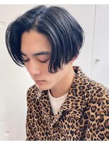 バイフィフス 原宿/表参道(by fifth)&nbsp;センターパート/サイドパート/かき上げ/ニュアンスマッシュ/