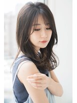 エスドットブルーム(S.BROOM)&nbsp;【S.BROOM　なんば】韓国風シースルーバング☆レイヤースタイル