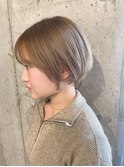 ハイトーンの耳かけショート