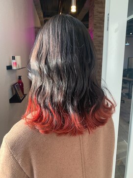 スターリバー(STAR RIVER) グラデーション ボルドー