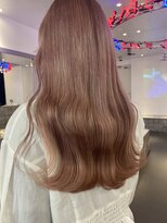 ゲーム 原宿店(GAME)&nbsp;ピンクベージュ/ダブルカラー/ケアブリーチ/髪質改善/原宿