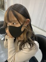 フォルテ 横浜店(FORTE)&nbsp;モテ髪ヘアカタログ、外ハネボブ、ペールベージュ、髪質改善