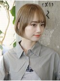 大人マッシュショート／丸みショート／イメチェン／30代40代50代