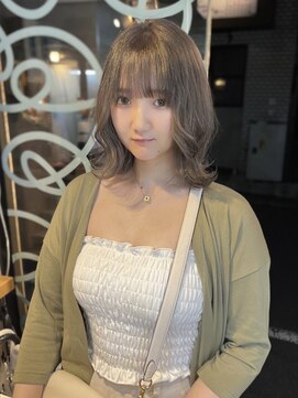 ミッシェル アフロート(michelle afloat) ◆波巻きハイトーンミディアム◆