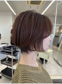 大人ショートボブ