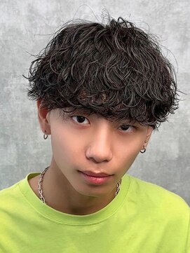 アビールブレ 新潟万代(ABEY LEVRAI) 新潟メンズパーマ　波巻きスパイラル　波巻きパーマ