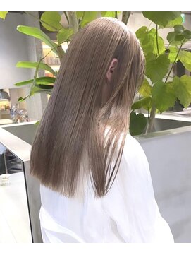 サンクプロジェクト(cinq PROJECT) ダブルカラーピンクベージュベージュカラーケアブリーチレイヤー