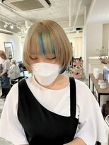 イリ 梅田(ili) デザインカラー/ターコイズブルー