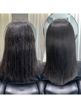 カラン(Calin) 【縮毛矯正】髪質改善艶髪ストレートエステ