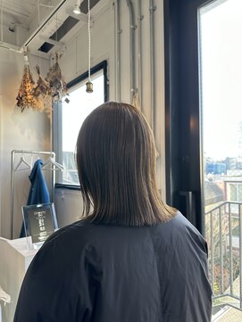 ロカ 表参道(loka) シアーカラー[表参道/髪質改善/ハイライト/インナーカラー]