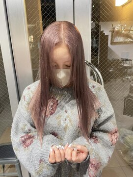 アルカナ 明治神宮前原宿(ARCANA) フルバング レッドブラウン カルマパーマ