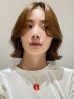 20代30代40代/韓国アイドル風くびれボブ/韓国ボブ/銀座